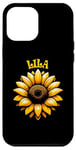 Coque pour iPhone 14 Pro Max Lila Joli motif tournesol pour fille Lila