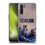 Head Case Designs sous Licence Officielle Fear The Walking Dead Art Clé 2 Posters et Log Coque en Gel Doux Compatible avec Oppo A91