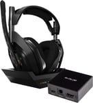 Gaming A50 Casque sans Fil + Station de Charge Gamer + Adaptateur HDMI pour PS5 avec équilibre Entre Le Son du Jeu et de la Voix Parfait, Compatible avec la Station d`Accueil A50