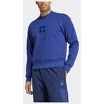 adidas Manchester United Seasonal Doubleknit Crew Sweatshirt, storlek XX-Large