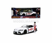 Jada 253255050-33685 Toyota - Supra with Rick Hunter Figure Robotech 2020