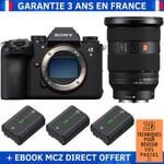 Sony A9 III + FE 24-70mm f/2.8 GM II + 3 Sony NP-FZ100 + Ebook '20 Techniques pour Réussir vos Photos' - Appareil Photo Professionnel