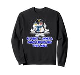 K9 Unit Jaws and Paws Enforcing the Laws Funny Humor Sweatshirt