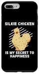 iPhone 7 Plus/8 Plus Cute Silkie Chicken Is My Secret To Happiness Silkie Chicken Case