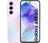 Samsung Galaxy A55 5G Mobile Phone 256GB 128GB 8GB Awesome Navy Lilac  2024 New