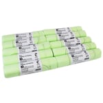 500 x 10L Tie Handle Caddy Company Compostable Bags for Large Food Waste Caddies