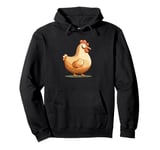 Pretty Chicken Costume for Chicken Breast Lovers Pullover Hoodie