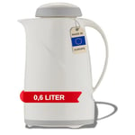 Helios Wave S+ Mini pichet Isotherme en Plastique 0,6 l Blanc Passe au Lave-Vaisselle