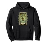 The Hanged Man Frog Tarot Style Graphic, Cool Novelty Frog Pullover Hoodie