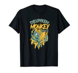 Drunken Monkey Style - Kung Fu Fighting and Sport Ninja T-Shirt