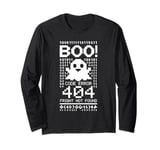 Boo! Code Error 404 - Fright Not Found Funny Coder Halloween Long Sleeve T-Shirt