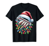 Harmonica Harmonicist Christmas Hat Xmas T-Shirt