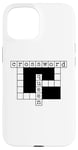 iPhone 15 Crossword Queen Mind Puzzles Challenge Game Case