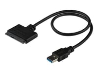 Startech.Com Sata To Usb Cable - Usb 3.0 To 2.5" Sata Iii Hard Drive Adapter - External Converter For Ssd/Hdd Data Transfer (Usb3s2sat3cb) - Kontrollerkort - 2.5" - Sata 6Gb/S - Usb 3.0