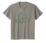 Youth Moomin Garden Life In Moominvalley Floral Green Print Kids T-Shirt