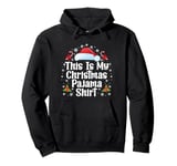 This Is My Christmas Pajama Shirt Xmas Santa Hat Boys Girls Pullover Hoodie