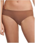 Chantelle SoftStretch Brazilian Brief Cocoa Brown One Size