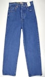 NEW LEVIS RIBCAGE STRAIGHT Ankle JAZZ POP JEANS W26 L29 size 8 Stretch high