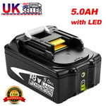 BL1830 For Makita 18 Volt 18V 5.0Ah LXT Li-Ion Cordless Battery BL1860 BL1850 UK