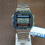 New CASIO Retro Vintage Unisex Digital St Watch- A168WG-9EF+ UK