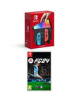 Nintendo Switch Oled Nintendo Switch Oled (Neon Blue/Neon Red)  With Ea Sports Fc