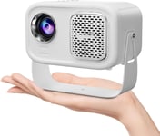 [360°Réglable] Mini Vidéoprojecteur Bluetooth WiFi Portable,1080P Full HD Projecteur Vidéo 4K,9500Lumen Retroprojecteur Home Cinéma pour PS5/Fire Stick USB,Pico Projecteur