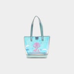 River Island Girls Beach Bag Blue Mermaid Perspex - One Size