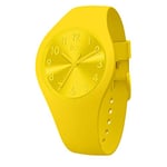 ICE-WATCH - Ice Colour Citrus - Montre Jaune pour Femme avec Bracelet en Silicone - 017908 (Small)