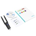 WiFi   Card USB 3.0 1300M Adapter AC1300 with Antenna for Laptop PC  Dongle D4Z4