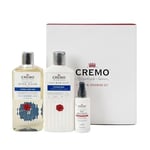 CREMO - Coffret Essentiels | Gel Douche, Shampooing, Hydratant Visage | Cadeau Pour Homme