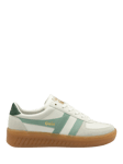 Gola Grandslam Elite Leather Trainers, White/Surf