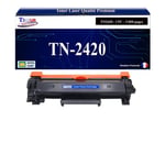 Toner compatible Brother TN2420 pour Brother MFC L2710DN, L2710DW, L2713DW (avec puce)-3000 page -T3AZUR