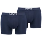 Lot de 2 Boxers Levi's® coton biologique marine