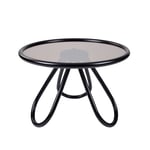 Gebruder Thonet Vienna - Arch Coffee Table, Black C01, Glass Top - Soffbord - Front Design - Svart - Glas/Trä