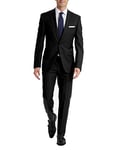 Calvin Klein Men's X-Fit Slim Stretch Suit Separate (Blazer Dress, Black Pant, 33W x 32L