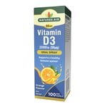 Natures Aid Orange Vitamin D3 2000 IU Oral Spray - 30ml