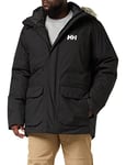 Helly Hansen Montes Parka Down Jacket, Parka Mens, Black , XL