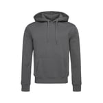 Stedman Men Active Sweat Hoodie Mörkgrå X-Large Herr