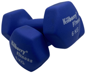 Kilberry Fitness Kilberry hantlar 6 kg 2-pack