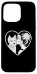 iPhone 15 Pro Max West Highland White Terrier Dog Art Valentine's Day Heart Case