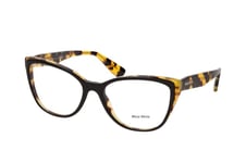 Miu Miu MU 04SV 3891O1, including lenses, BUTTERFLY Glasses, FEMALE