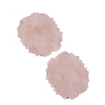 2pcs Rose Quartz Eye Pad Migraine Relief Eliminate Wrinkles Puffiness Quart NEW