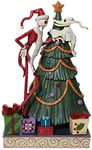 Enesco - Disney Traditions Nightmare Before Christmas Santa Jack and Zero with Tree 10.8 Figure