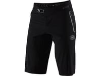 100% Herrshorts 100% Celium Shorts Svart Storlek 36 (Eur 50) (New)