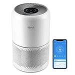 LEVOIT Smart Air Purifier for Home Bedroom, H13 HEPA Air Filter with Real Time