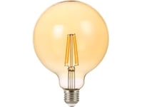 Lumax Amber Lc161 12W E27 G125 1300Lm Bärnstensfärgad Led-Lampa