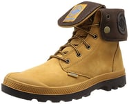 Palladium Pampa Hi Gus Waterproof H, Boots Homme - Jaune (832 Amber Gold/Chocolate), 45 EU