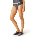 Regatta Womens Ladies Aceana Bikini Brief Ruch Detail Swimwear Bottoms - Navy - Size 10 UK