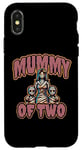 iPhone X/XS Mummy of Two Mommy of Two Funny Halloween Case