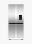 Fisher & Paykel Series 7 RF500QNUX1 Freestanding 60/40 American Fridge Freezer, Stainless Steel